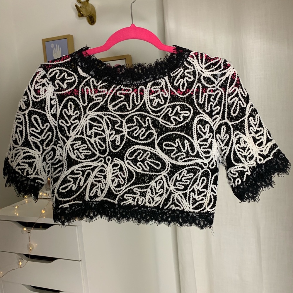 Detailed Embellished Top